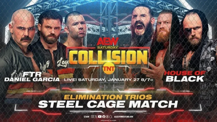 AEW: Super Steel Cage a Collision, si prova a limitare la concorrenza della Royal Rumble?