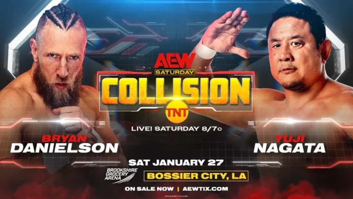 AEW: Dream Match a Collision, Yuji Nagata contro Bryan Danielson per “fronteggiare” la Royal Rumble