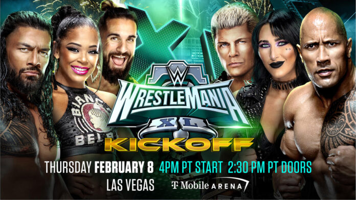 WWE: Ufficiale il Wrestlemania XL Kickoff, The Rock, Roman Reigns e molti altri nel mega evento di giovedì prossimo