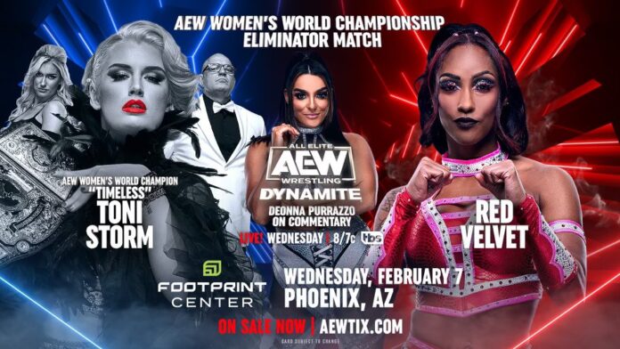 AEW: Un nuovo match aggiunto alla già ricca card di Dynamite, protagonista Toni Storm