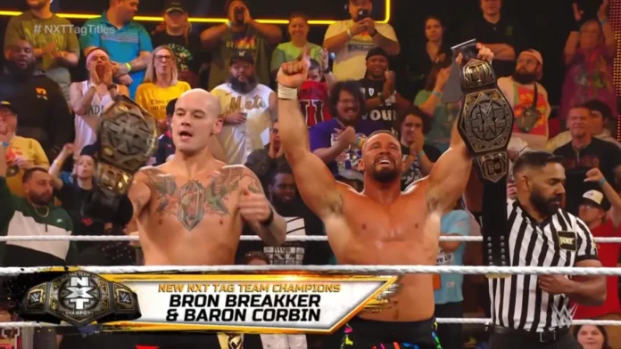 WWE: Bron Breakker e Baron Corbin inarrestabili, sono i nuovi campioni di coppia NXT!