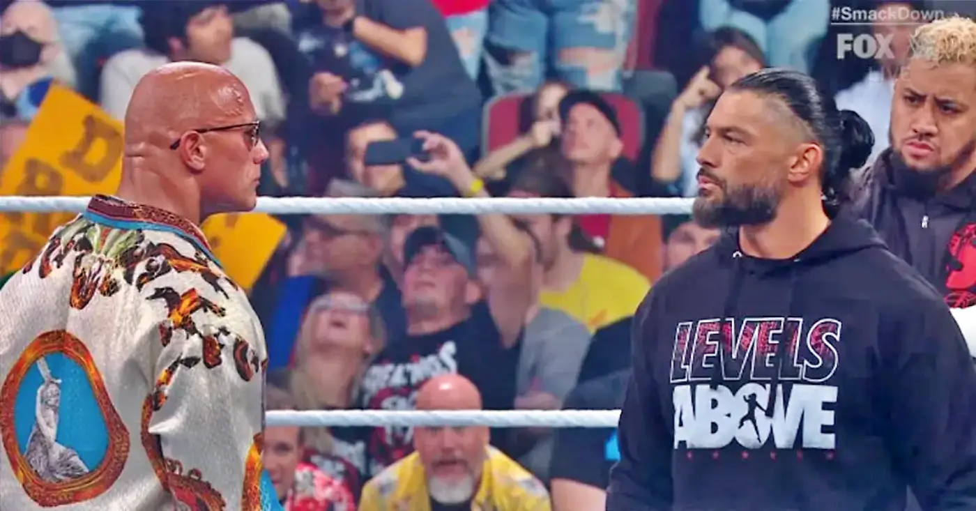 WWE: Roman Reigns, in un fuorionda, era entusiasta di affrontare The Rock a WrestleMania 40