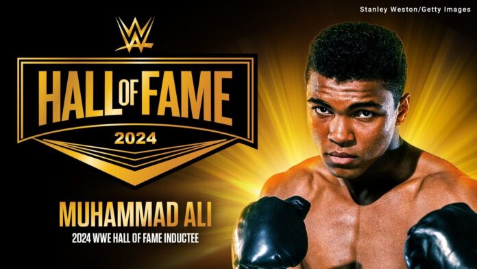 ULTIM’ORA: Il leggendario Muhammad Ali sarà nella Hall of Fame 2024, ecco l’annuncio della WWE!