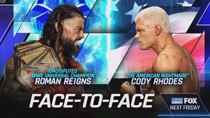 WWE: Faccia a faccia tra Roman Reigns e Cody Rhodes a Smackdown settimana prossima, pioggia di annunci anche per Raw