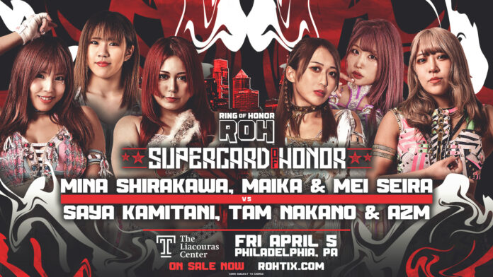 ROH: A Supercard of Honor anche la STARDOM darà spettacolo con un match tutto al femminile