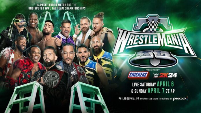 WWE: Decisi gli ultimi due team che parteciperanno al six-pack ladder match di WrestleMania