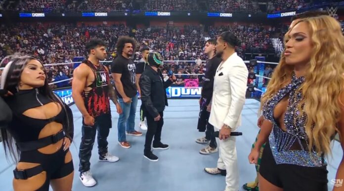 WWE: Rey Mysterio svela un nuovo membro della LWO e sfida Dominik e Santos Escobar a WrestleMania