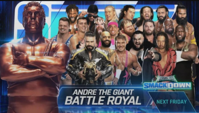 WWE: Torna l’André The Giant Memorial Battle Royal, rivelati i partecipanti