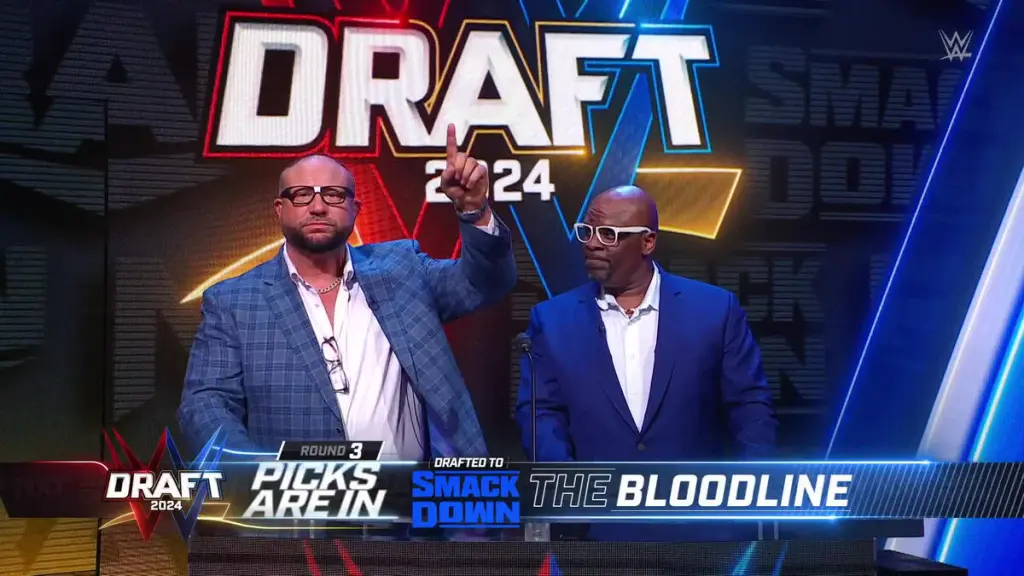 WWE: Quante apparizioni nella prima notte del Draft, super reunion per i Dudley Boyz