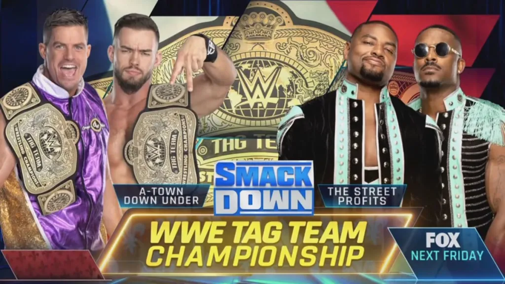 WWE: Super Smackdown settimana prossima, prima difesa per gli A Town Down Under (in chiaro su DMAX)