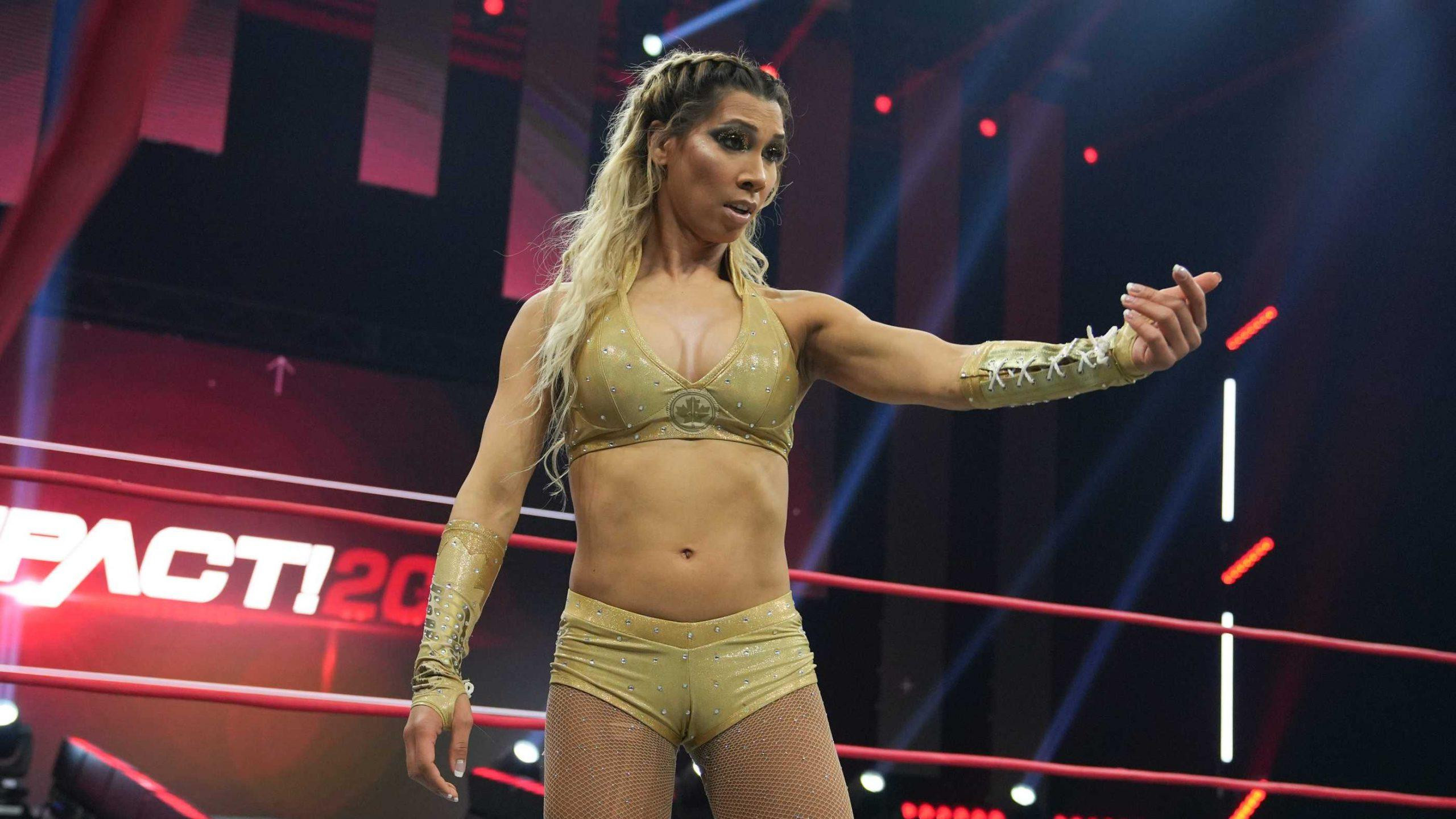 TNA: Gisele Shaw si prepara al ritorno dopo l’ultima puntata di iMPACT