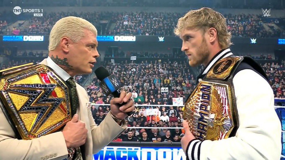 WWE: Il nuovo sfidante di Cody Rhodes è Logan Paul, sarà champion vs champion