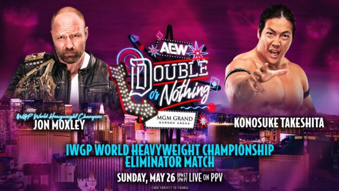 AEW: Annunciato Moxley vs Takeshita per DON, se il giapponese vincerà avrà una shot all’IWGP World Title