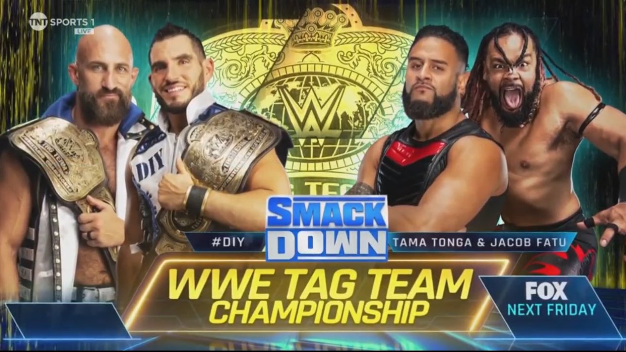 WWE: Tama Tonga e Jacob Fatu sono i nuovi sfidanti ai titoli di coppia dei DIY