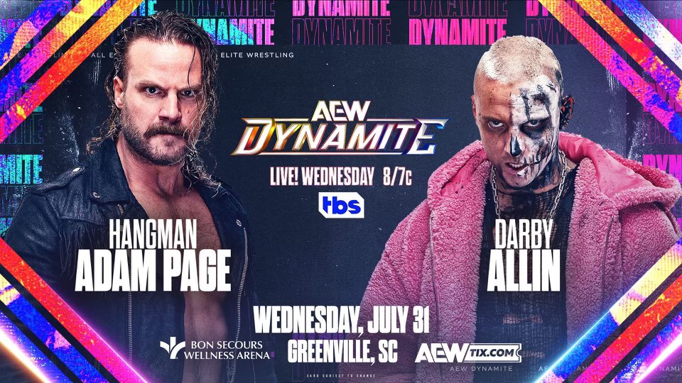 AEW: Allin vs Hangman annunciato per Dynamite di questa settimana