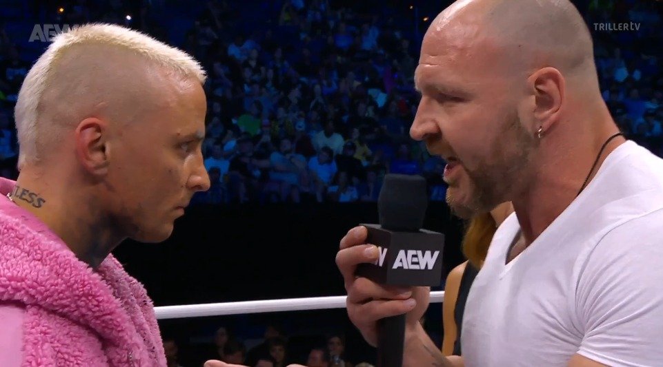 AEW: Jon Moxley vuole la title shot di Darby Allin, a Grand Slam match tra i due