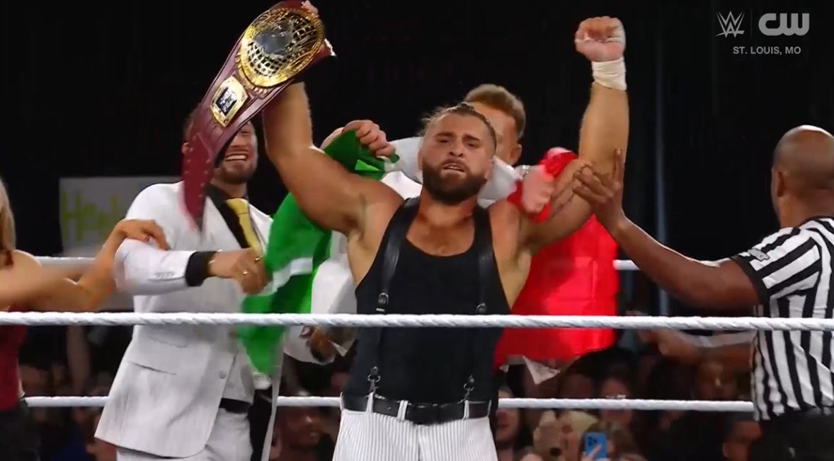 WWE: Fine del record per Oba Femi. Tony D’Angelo è il nuovo North American Champion