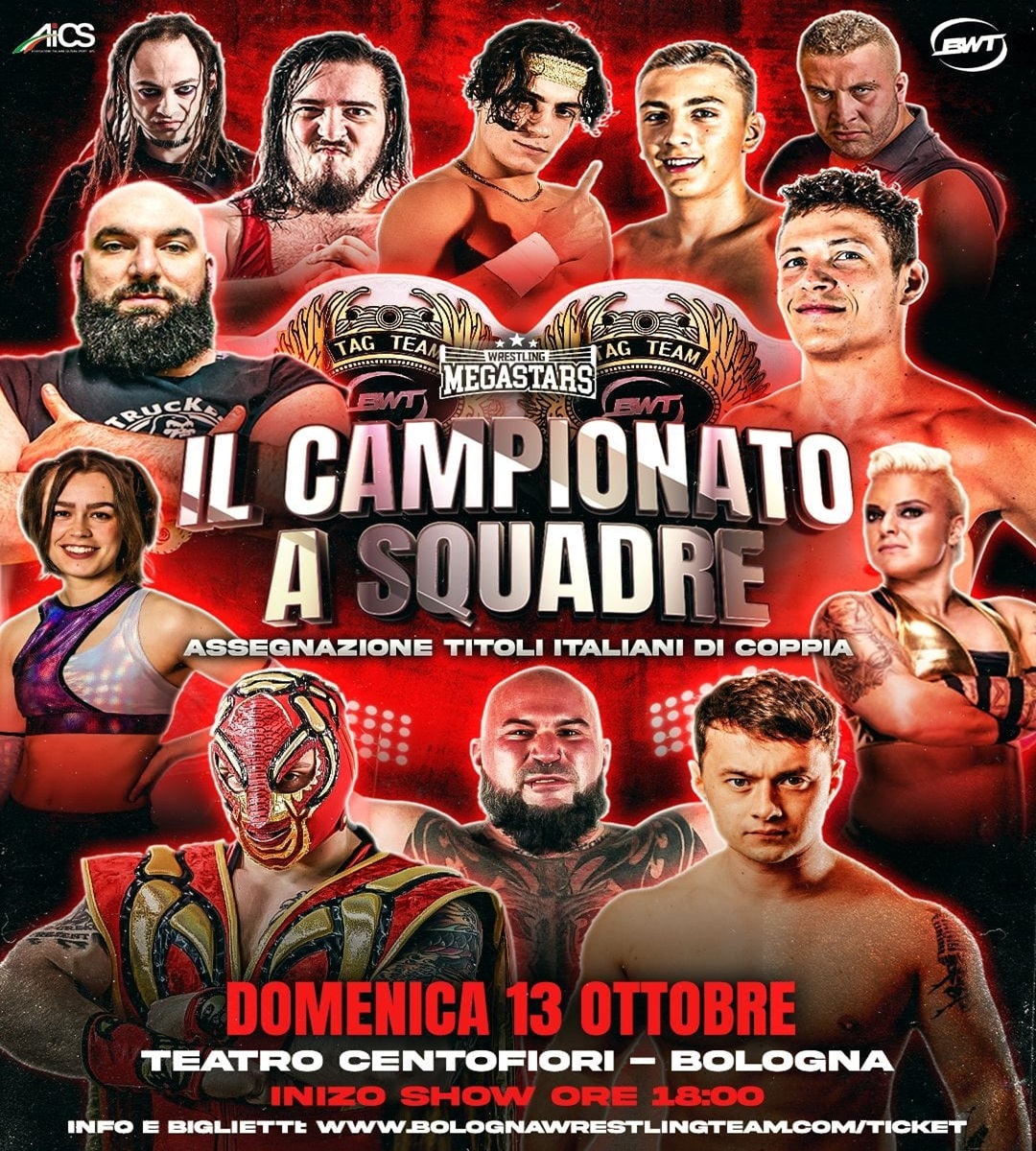 BWT/Megastars: Info & Card finale “Il Campionato a Squadre”