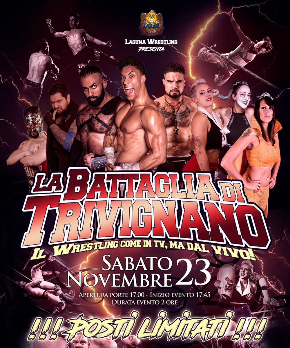 Nasce in Veneto la Laguna Wrestling, primo Show a Novembre