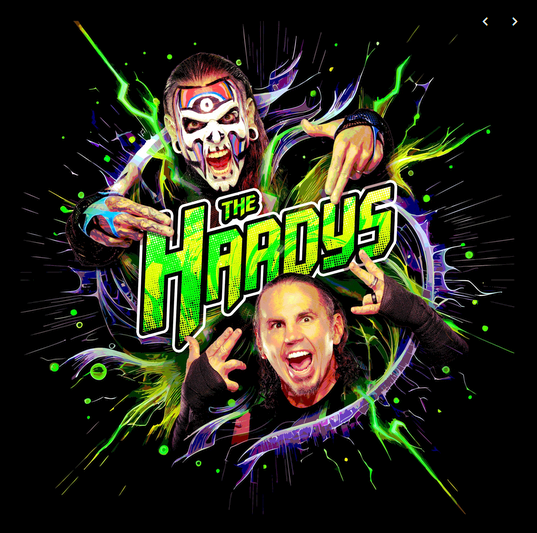 TNA: Nuovo merch anche per gli Hardys