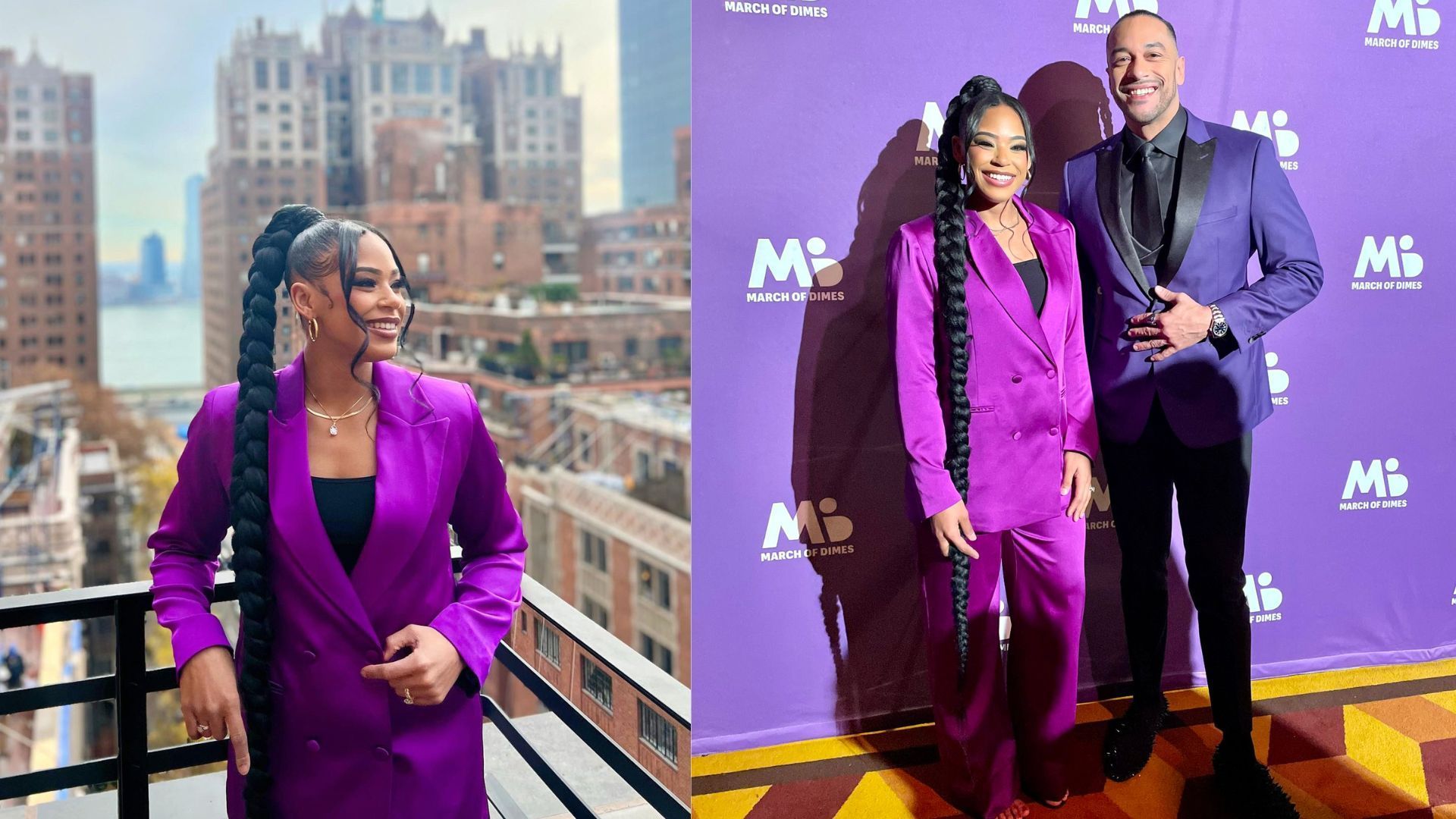 WWE: Bianca Belair e Damian Priest rappresentano la WWE al March of Dimes 2024