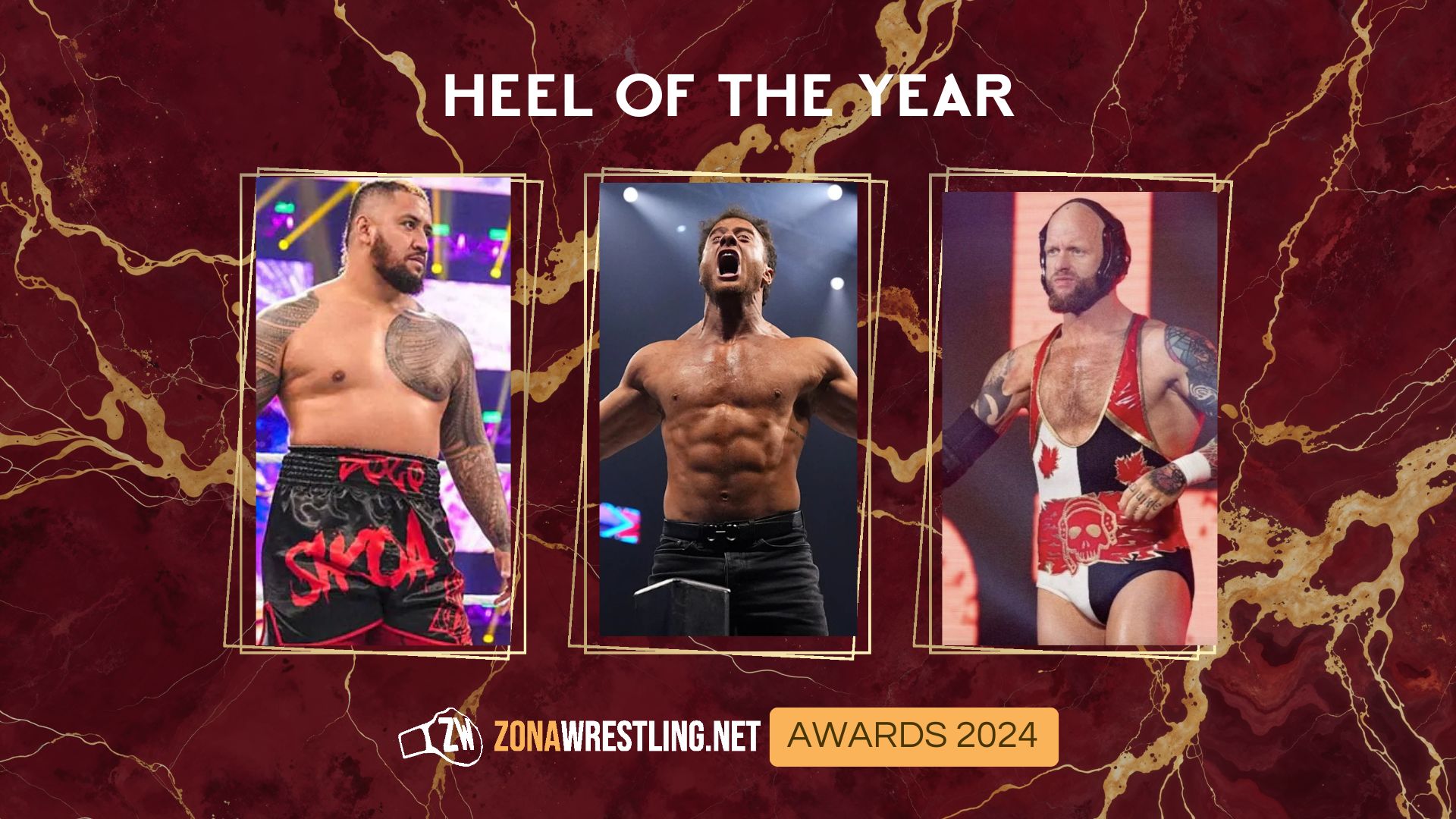 Zona Wrestling awards 2024 – Heel of the Year