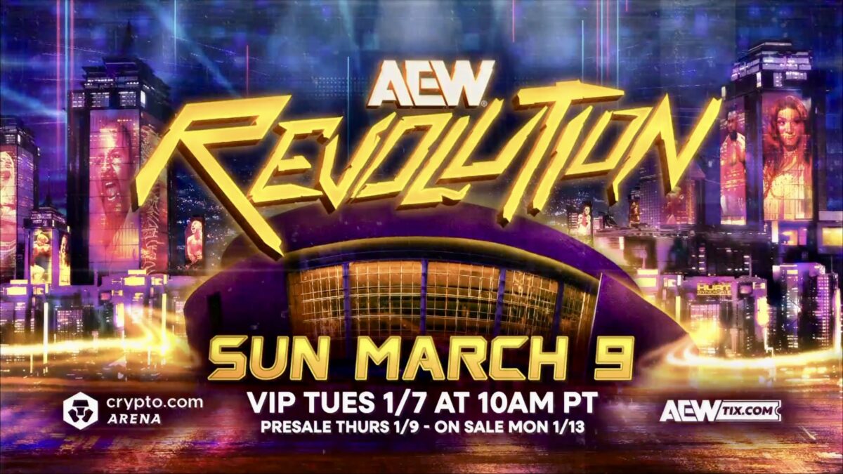 AEW: Revolution 2025 si terrà a Los Angeles, appuntamento il 9 marzo