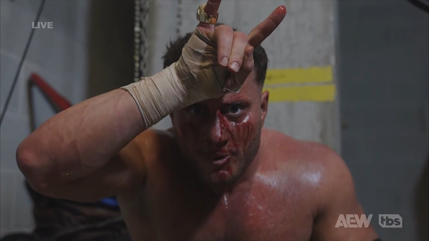 AEW: MJF dichiara guerra a Jon Moxley durante AEW Dynamite