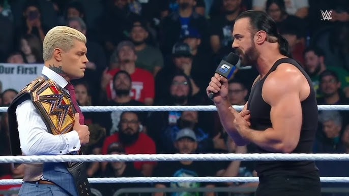 WWE: Drew McIntyre ritorna ufficialmente a SmackDown e lancia un avvertimento a Cody Rhodes