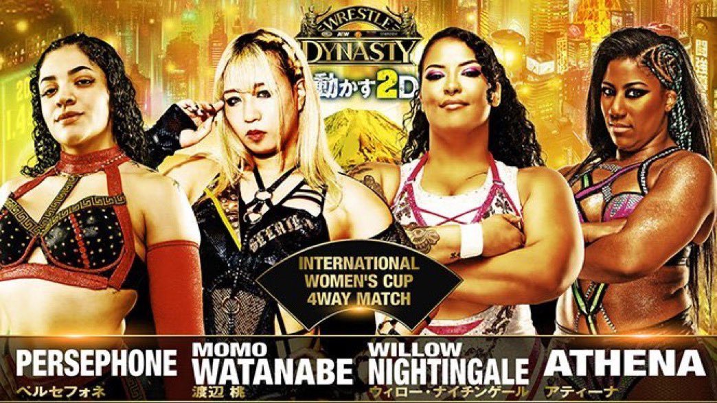 Wrestle Dynasty: Momo Watanabe vince l’International Women’s World Cup, che beffa per Athena