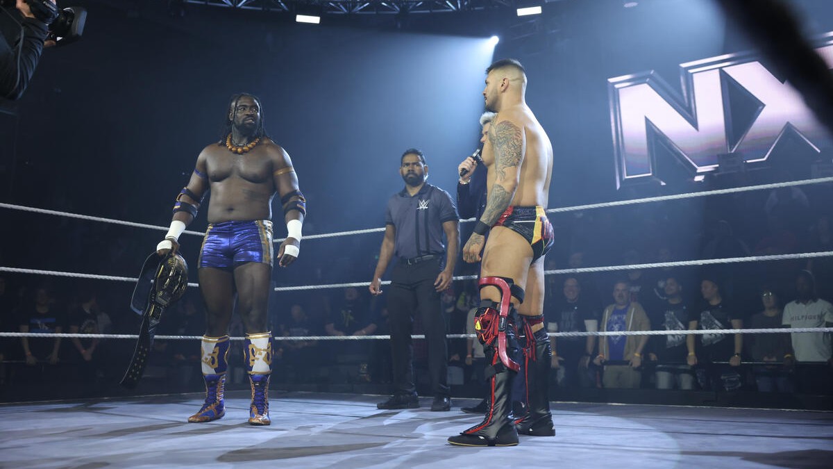 WWE: Oba Femi trionfa su Thorpe e affronta Trick Williams nel post match durante NXT