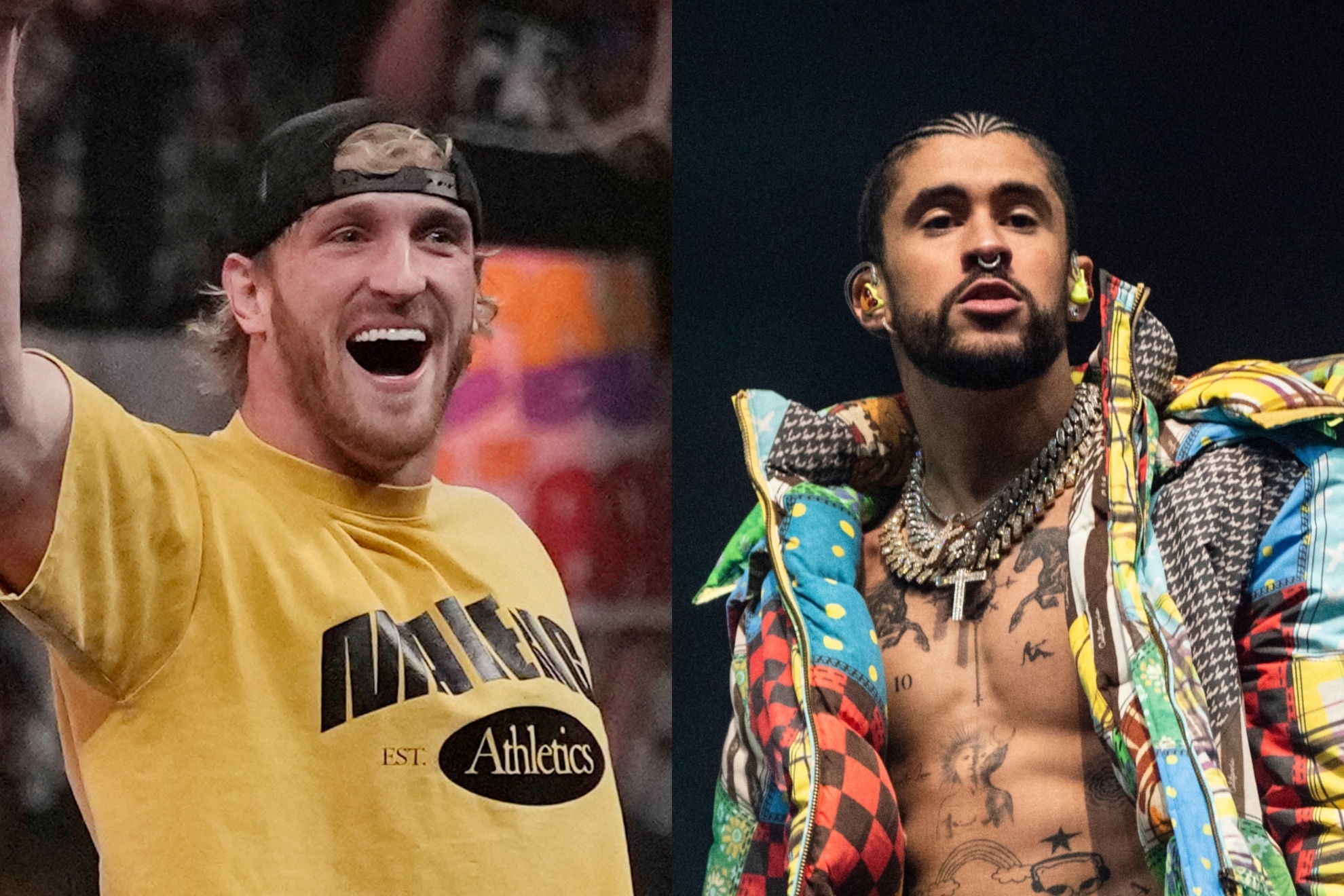 Logan Paul rifiuta il confronto con Bad Bunny:”I maverick mangiano conigli a colazione”