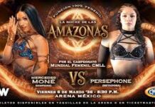 CMLL: Persephone batte Mercedes Moné e vince il titolo femminile CMLL