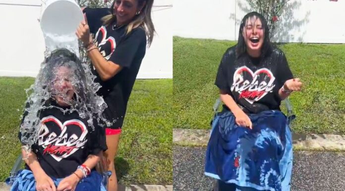 AEW: Rebel accetta la ALS Ice Bucket Challenge, Britt Baker al suo fianco